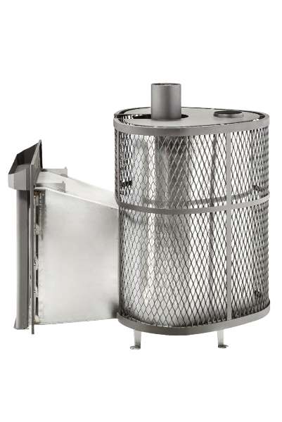 Оптима ПФ в сетке с газовой горелкой